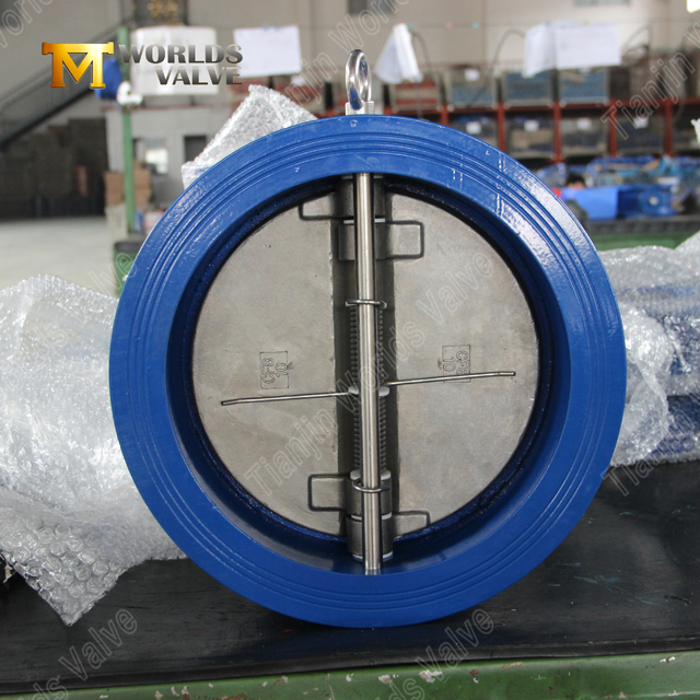 Valve non renversée à double disque à double disque en acier inoxydable | Prévention du débit de fuite zéro