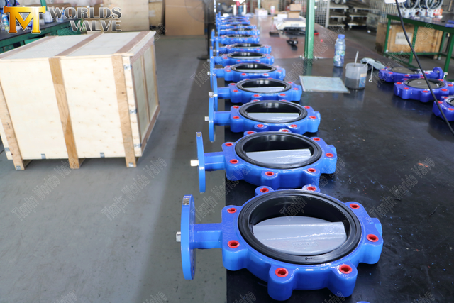 Fournisseurs de soupape de papillon concentrique - Valve papillon de type roule avec siège EPDM