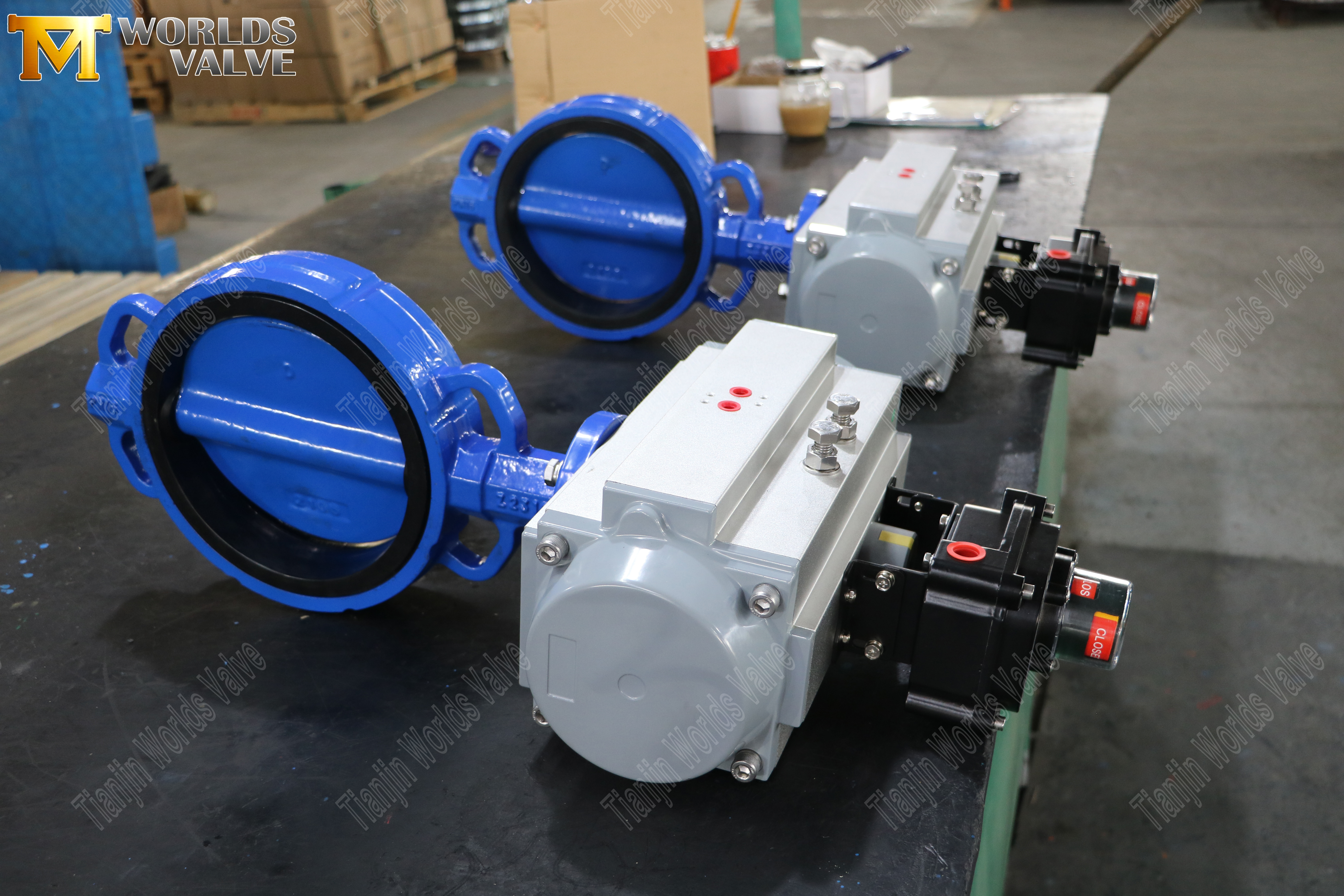 Vanne de papillons &agrave; plaquette &agrave; air avec interrupteur de limite (2)