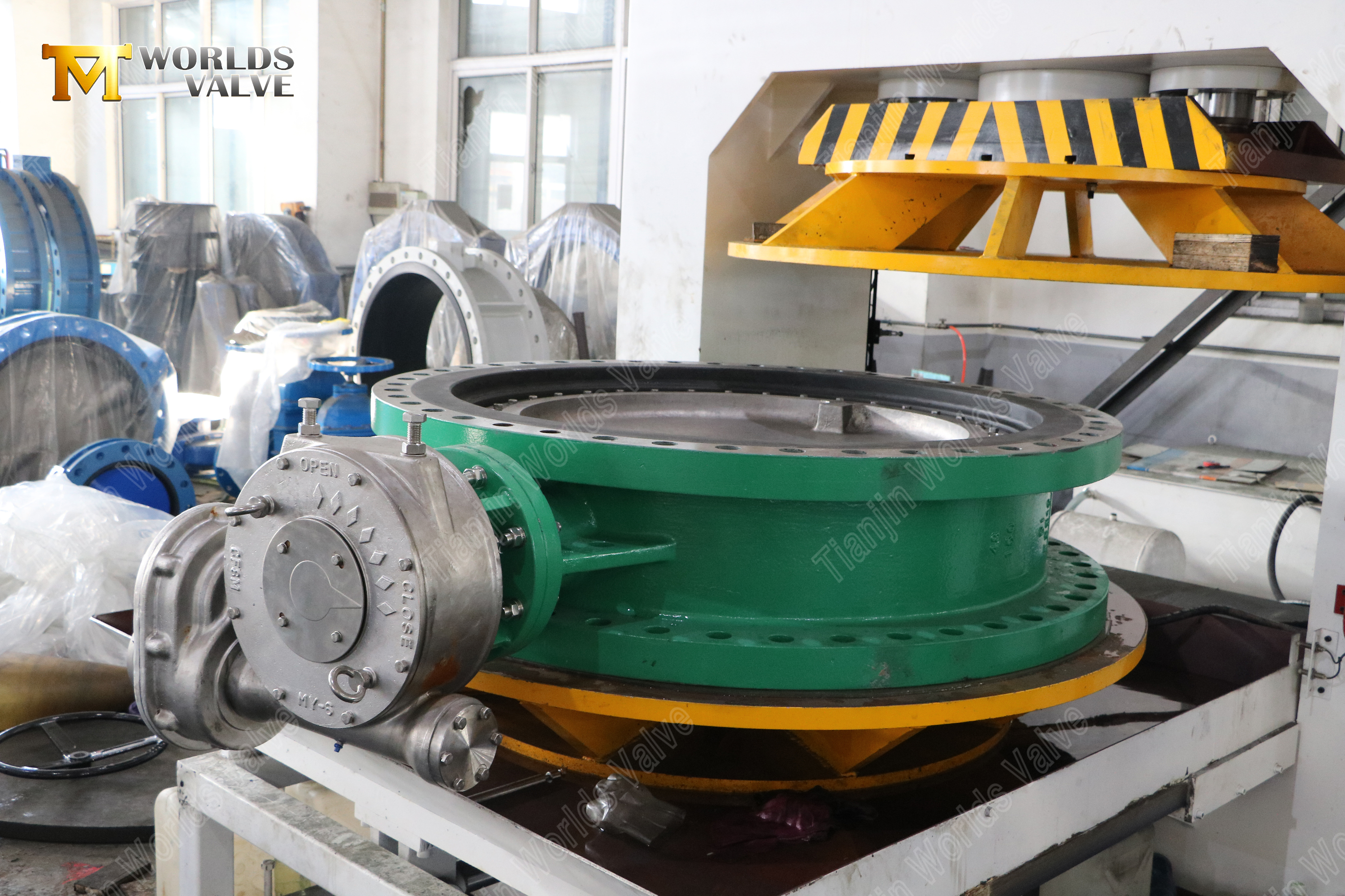 Vanne papillon &agrave; double phase &agrave; double phase avec Seat-1 &agrave; l'ebonite (2)