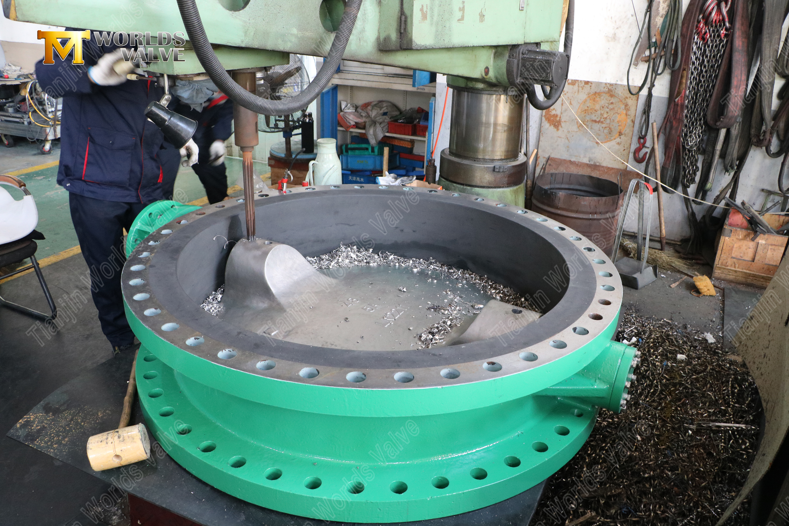 Vanne papillon &agrave; double phase &agrave; double phase avec Seat-1 (1) en ebonite-1 (1)