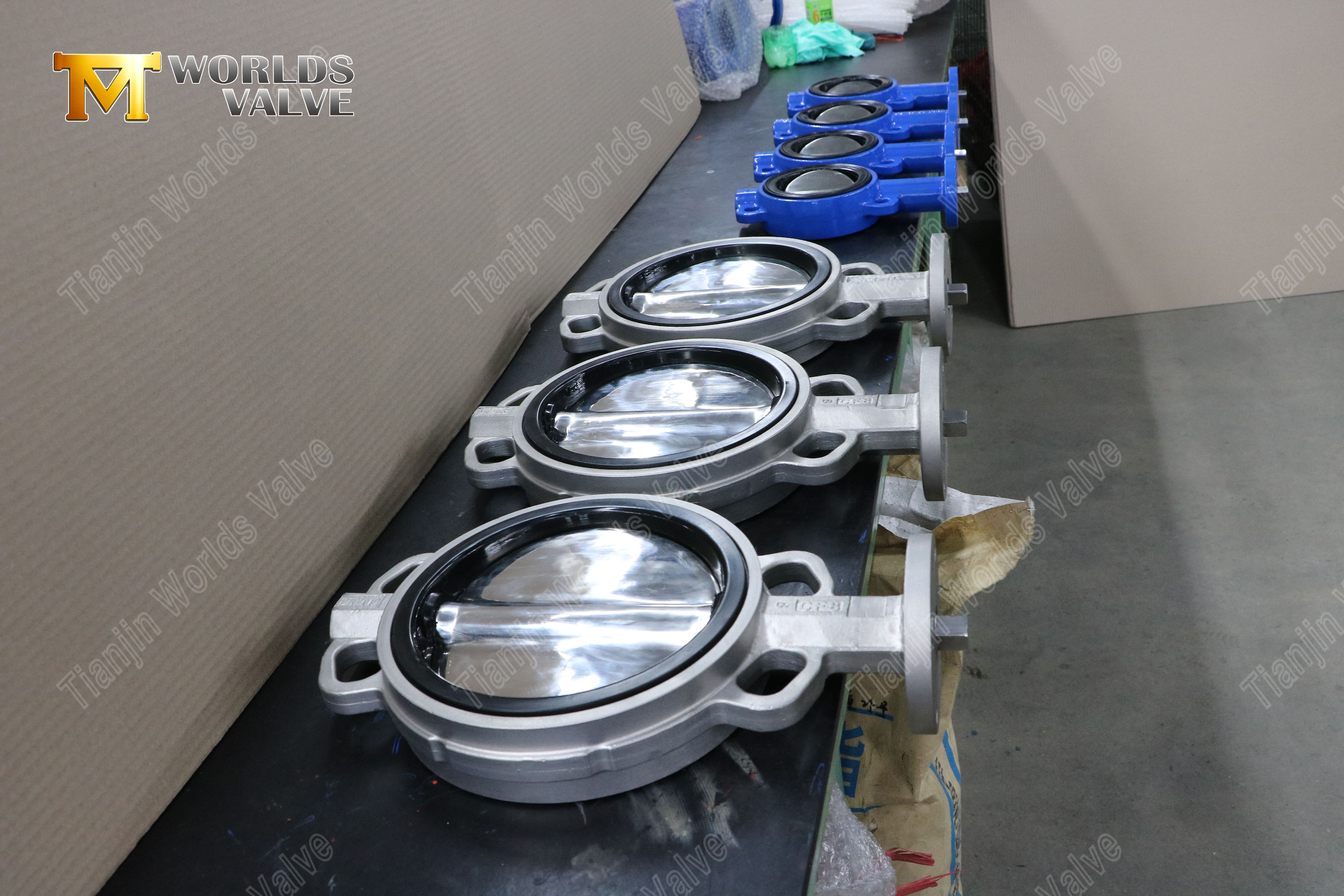 Si&egrave;ge &agrave; dossier rigide SS-Wafer-Valve-papillon-avec-disque-de-polissage--Solution-haute temp&eacute;rature-&agrave; si&egrave;ge m&eacute;tallique-8