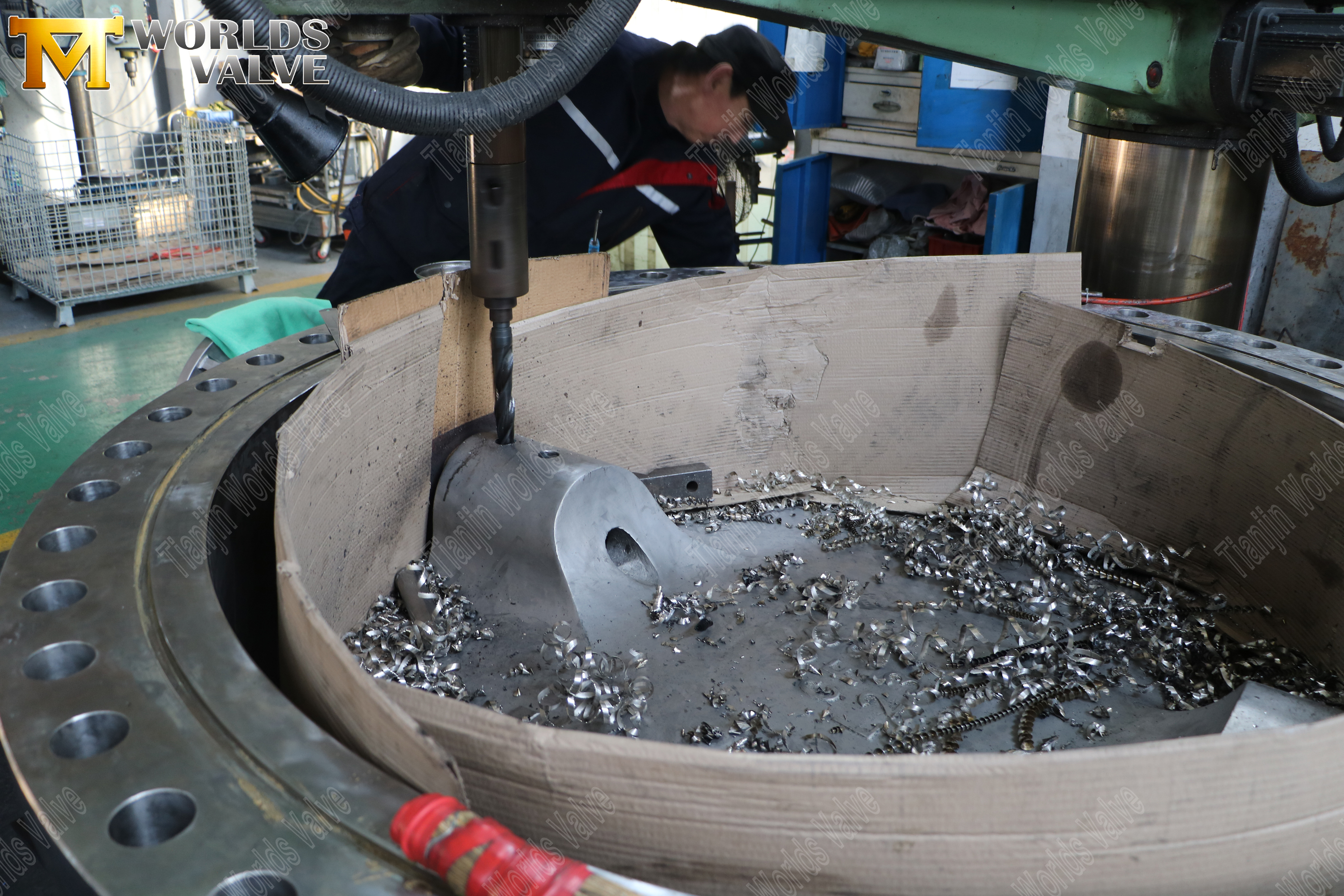 double-eccentric-butterfly-valve avec-taille