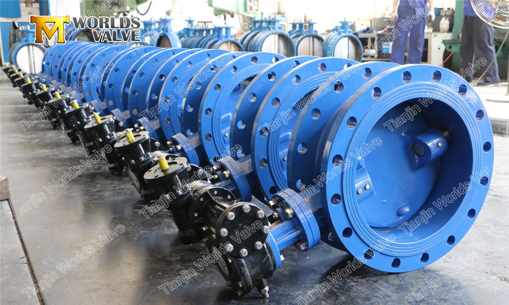 3 A536 A395 GJS400 GJS500 GGG40 GGG50 GGG50 Valve papillon excentrique