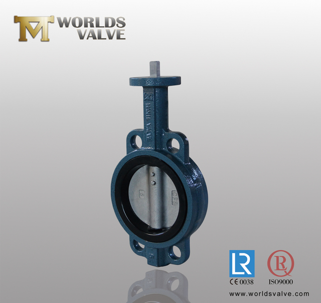 Vannes papillon industrielles en acier au carbone CS WCB