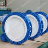 Grande taille PFA Disc Disc Butterfly Valve Split Corps