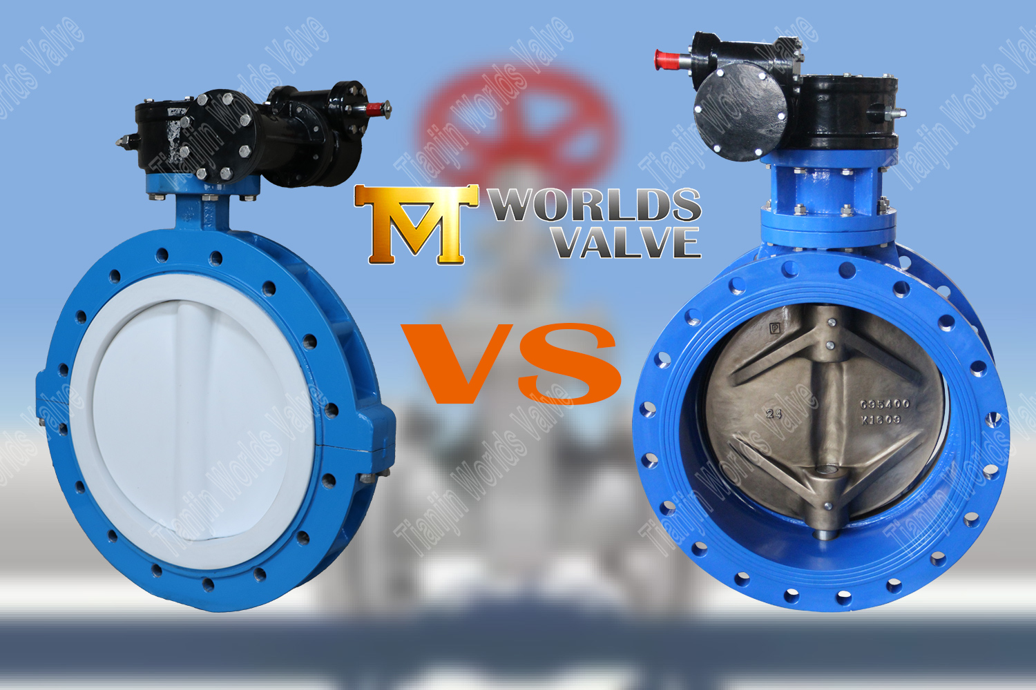 Valve de papillon concentrique vs excentrique 