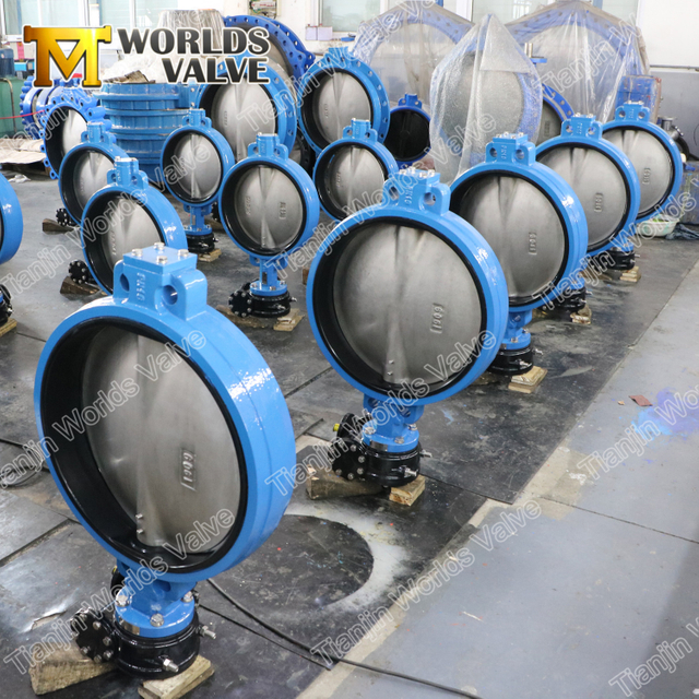 Vanne papillon standard de type wafer de connexion universelle OEM avec la CE ISO Wras Acs