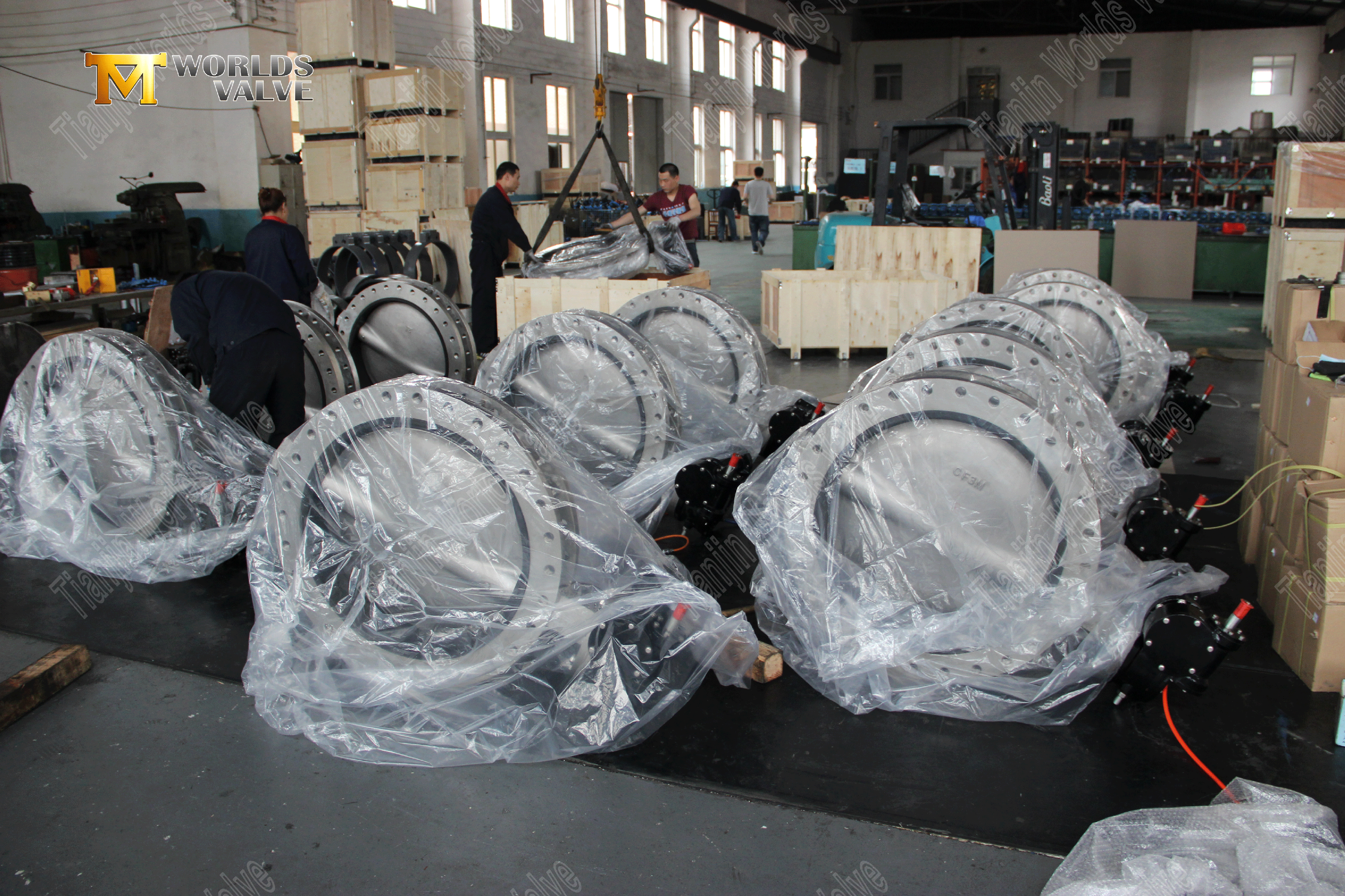 Valve de papillons en forme de U &agrave; &eacute;quipement (8)