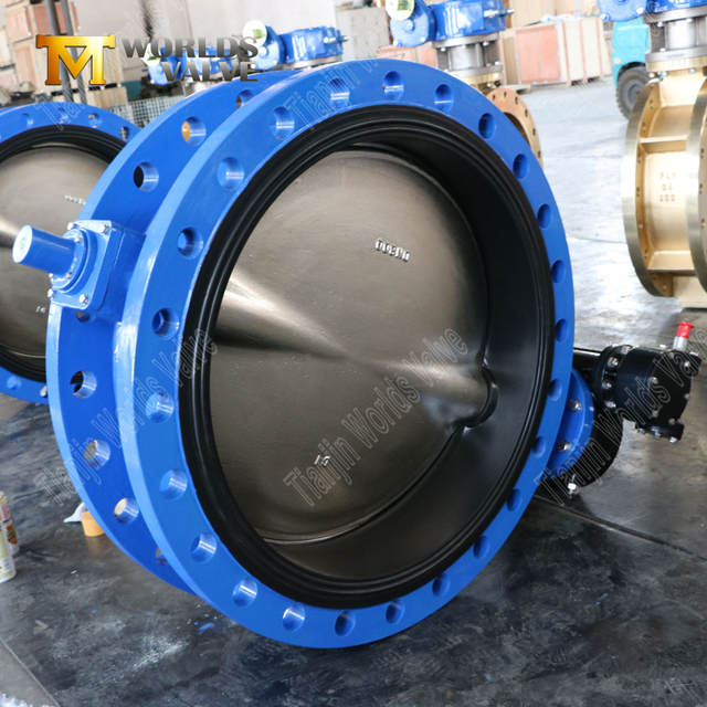 Awwa C504 Vannes de papillons assis en caoutchouc avec disque DI