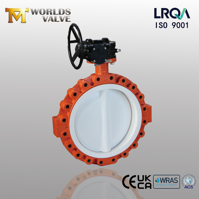 Vannes PTFE SIÈGE PTFE PTFE avec équipement de verrouillage