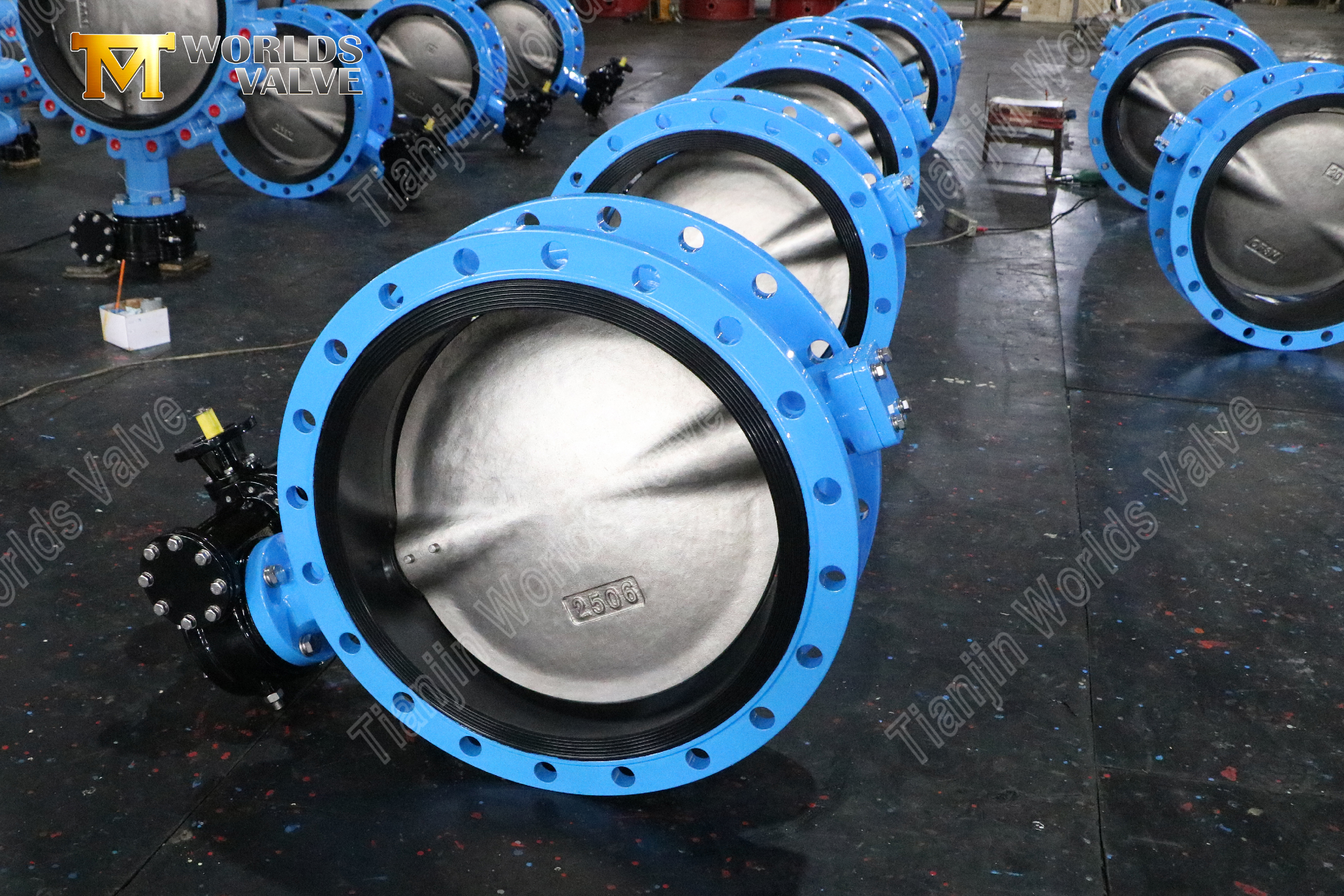 Vanne-papillon-&agrave;-double-bride-avec-CF8M-Disc-1