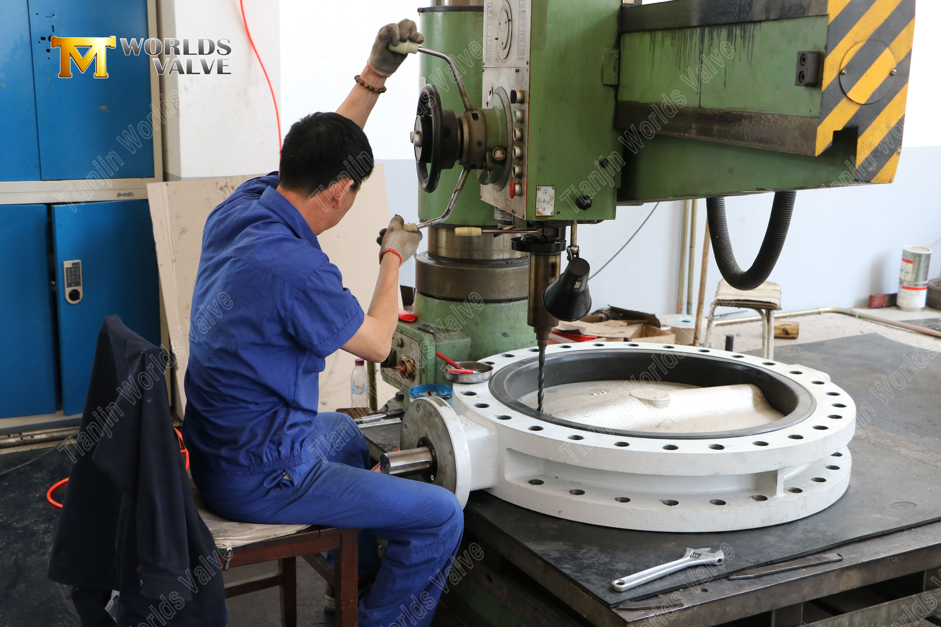 Vanne de papillon en forme de U avec disque CF8M et si&egrave;ge EPDM rempla&ccedil;able Solution de contr&ocirc;le de d&eacute;bit &agrave; haute efficacit&eacute;-1 (2)