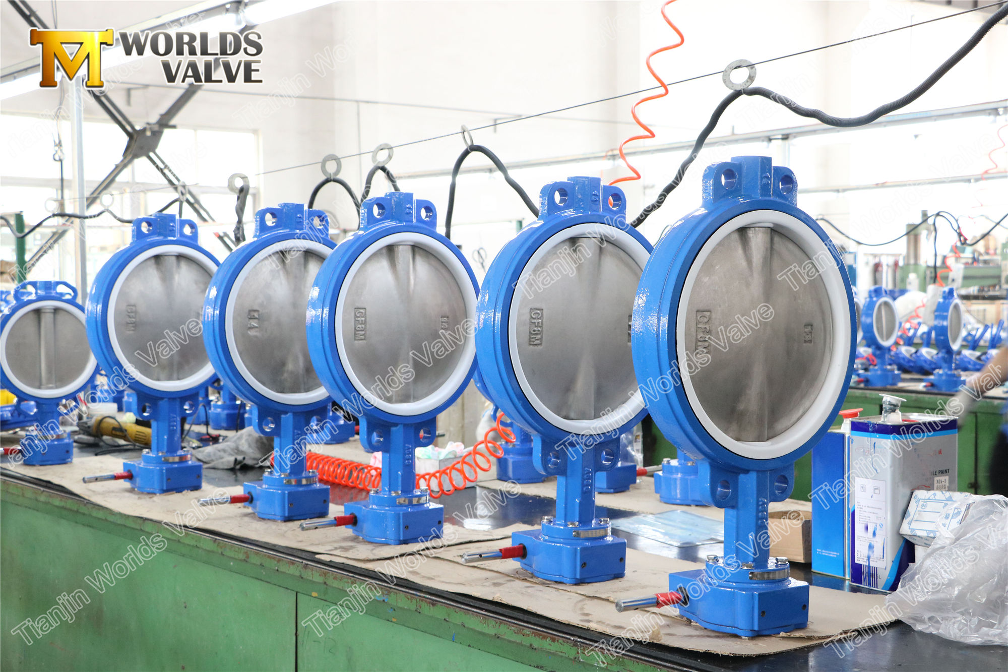 Vanne papillon pneumatique pneumatique pneumatique pneumatique &agrave; moteur