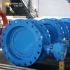 AWWA C504 Vanne papillon avec une valve DI Body-Double Offset Butterfly Valve Fabricant