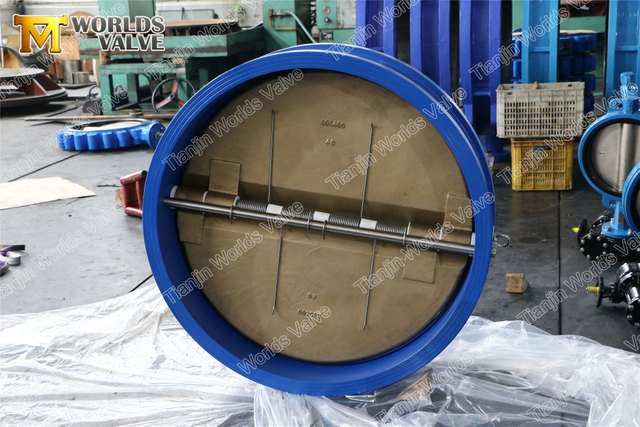 DN1000 Wafer Double plaque Clapets anti-retour Aluminium Bronze Disque C95400 C95800