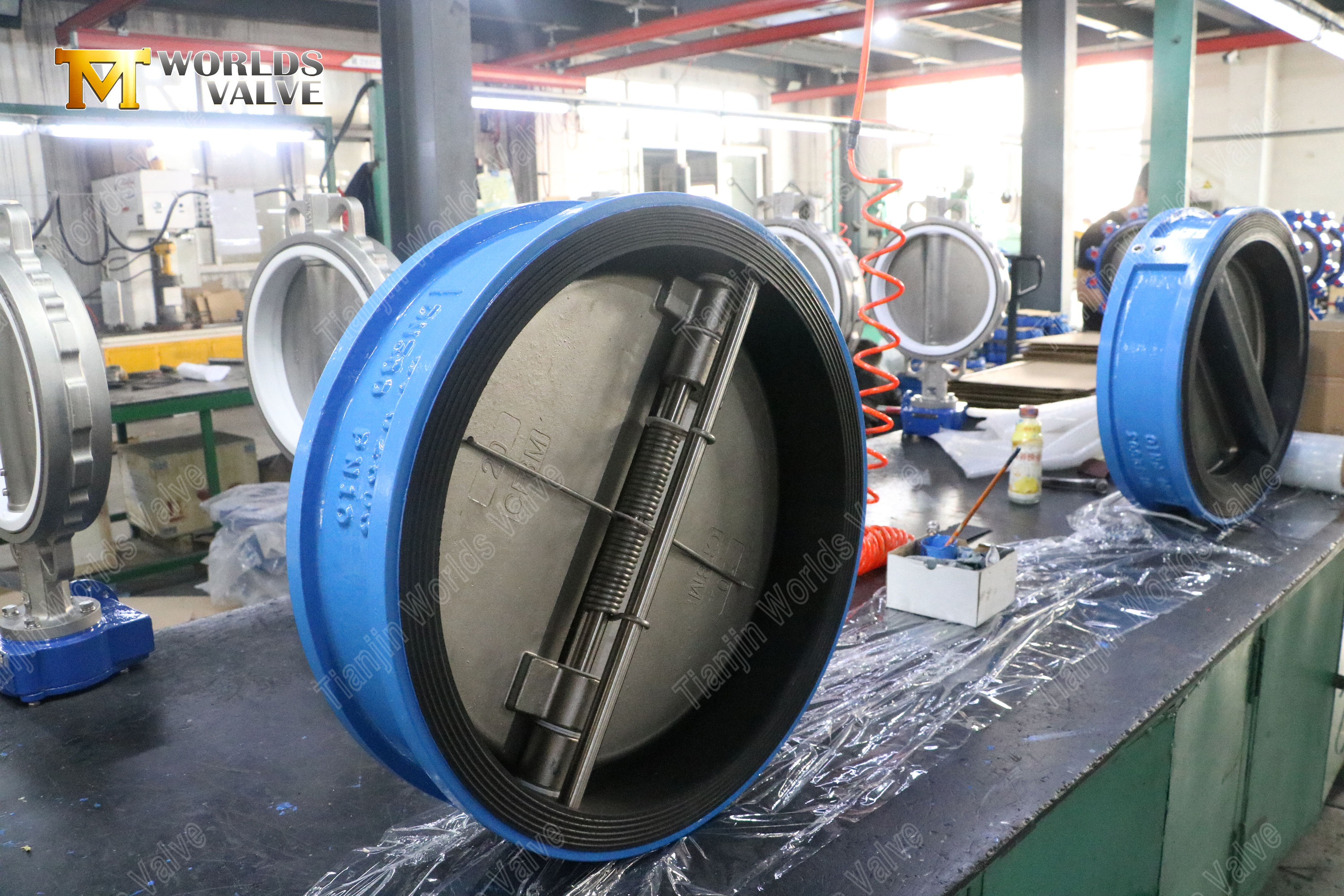 Clapet anti-retour &agrave; double plaque en bronze d'aluminium (8)