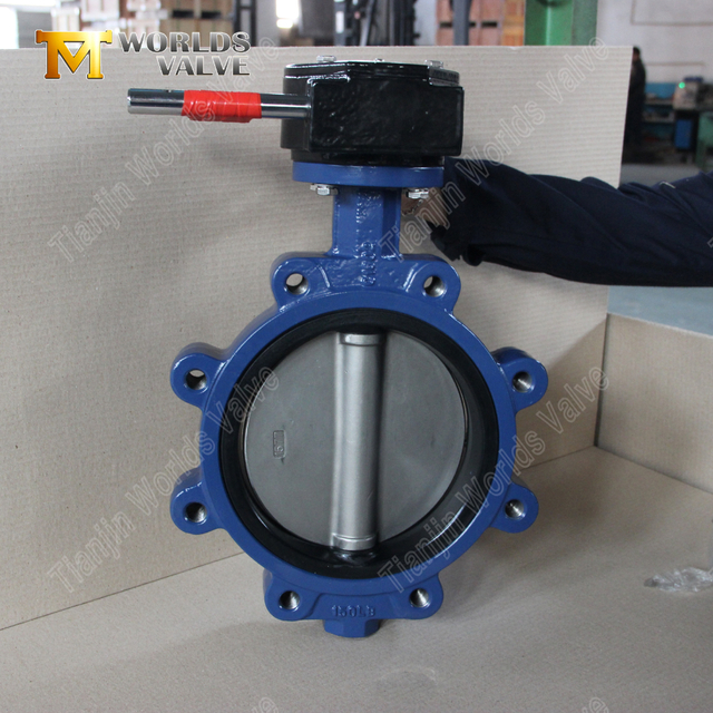 Vanne papillon à cosse PN16, corps en fonte ductile et disque CF8M | Fournisseur de vannes OEM en Chine