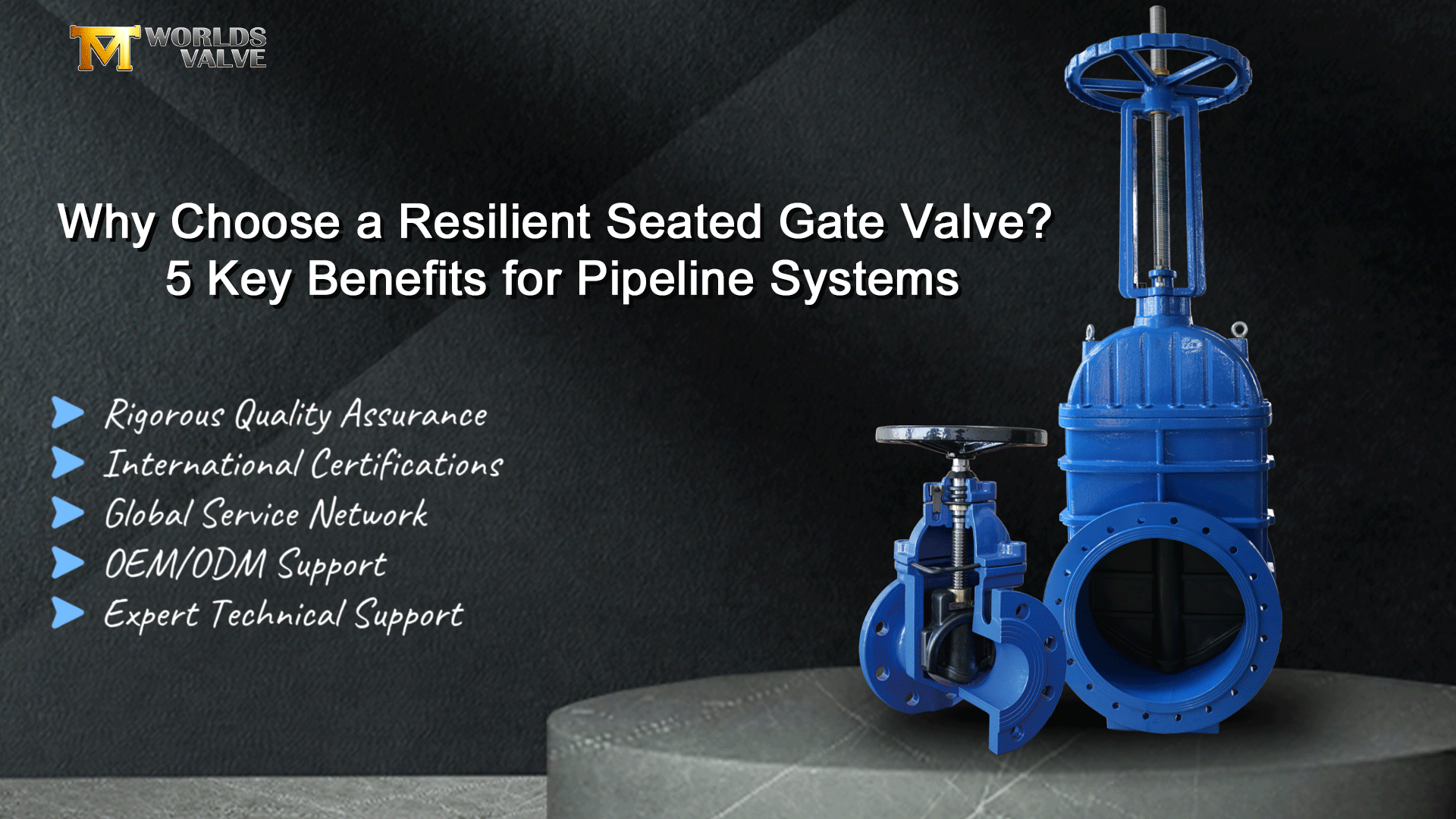 Pourquoi choisir un robinet-vanne à siège résilient ? 5 avantages clés pour les systèmes de pipelines