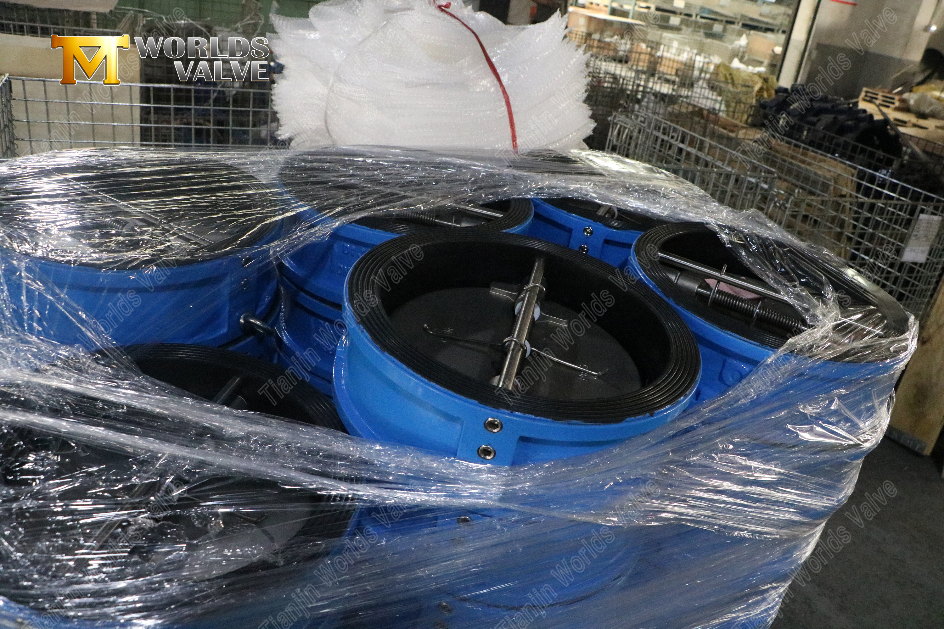 Clapet anti-retour &agrave; double plaque doubl&eacute; de caoutchouc - Clapet anti-retour silencieux pour services corrosifs-3