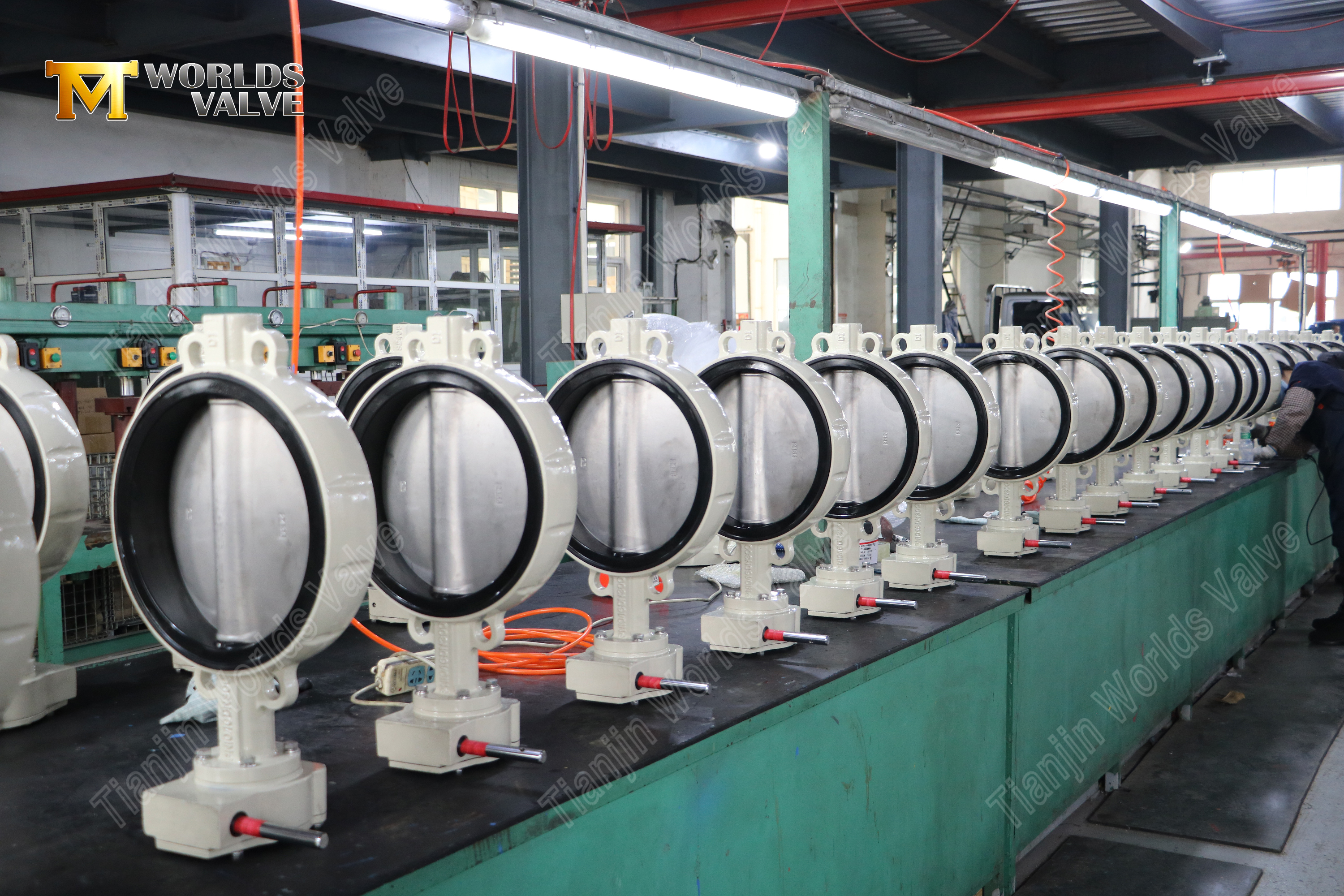 Vanne papillon &agrave; plaquettes avec conception &agrave; entretien facile actionn&eacute;e par levier de si&egrave;ge amovible-1 (1).jpg