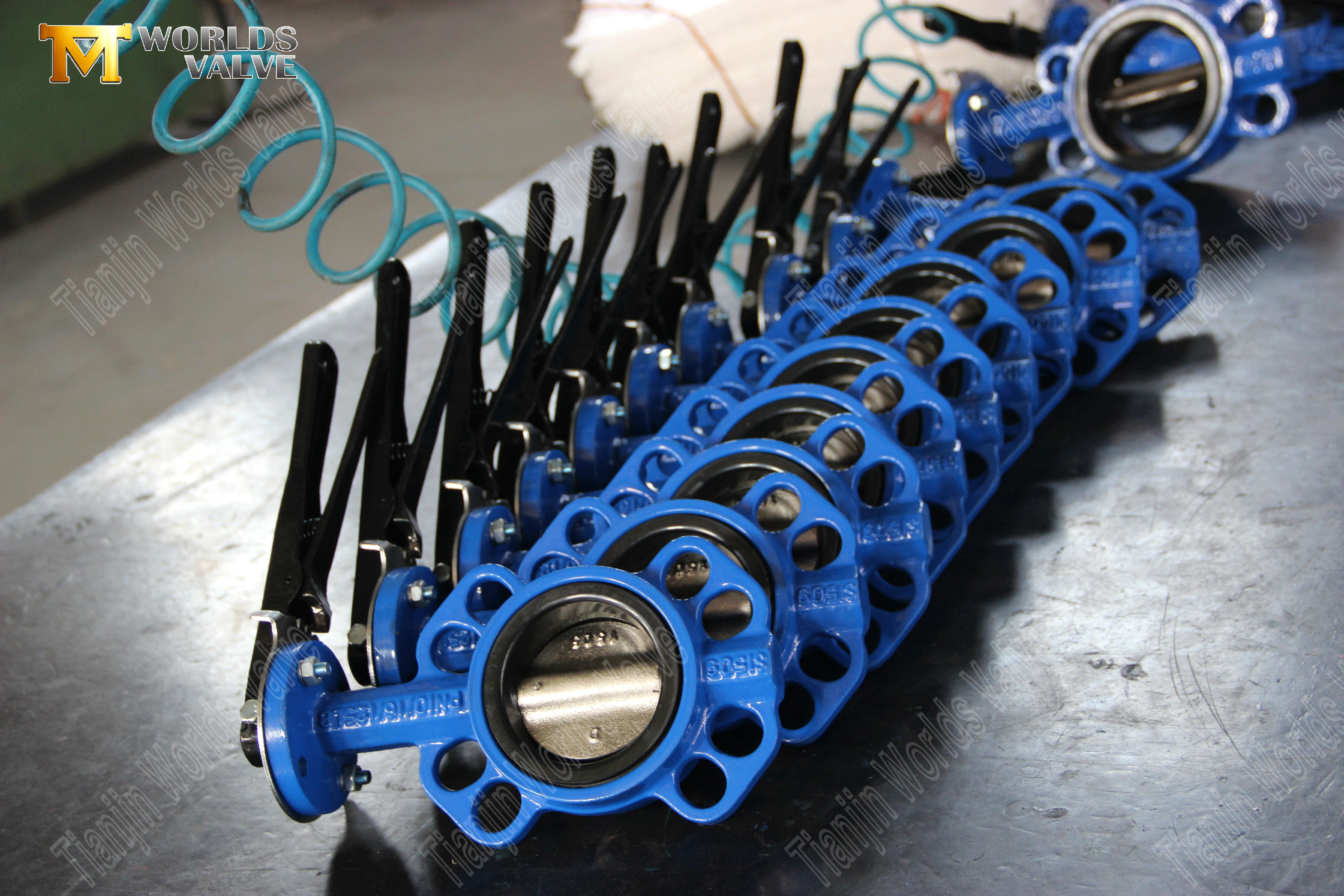 Vannes de papillons de type &agrave; plate-forme &agrave; plate-forme &agrave; plate-forme avec bordereau (10)