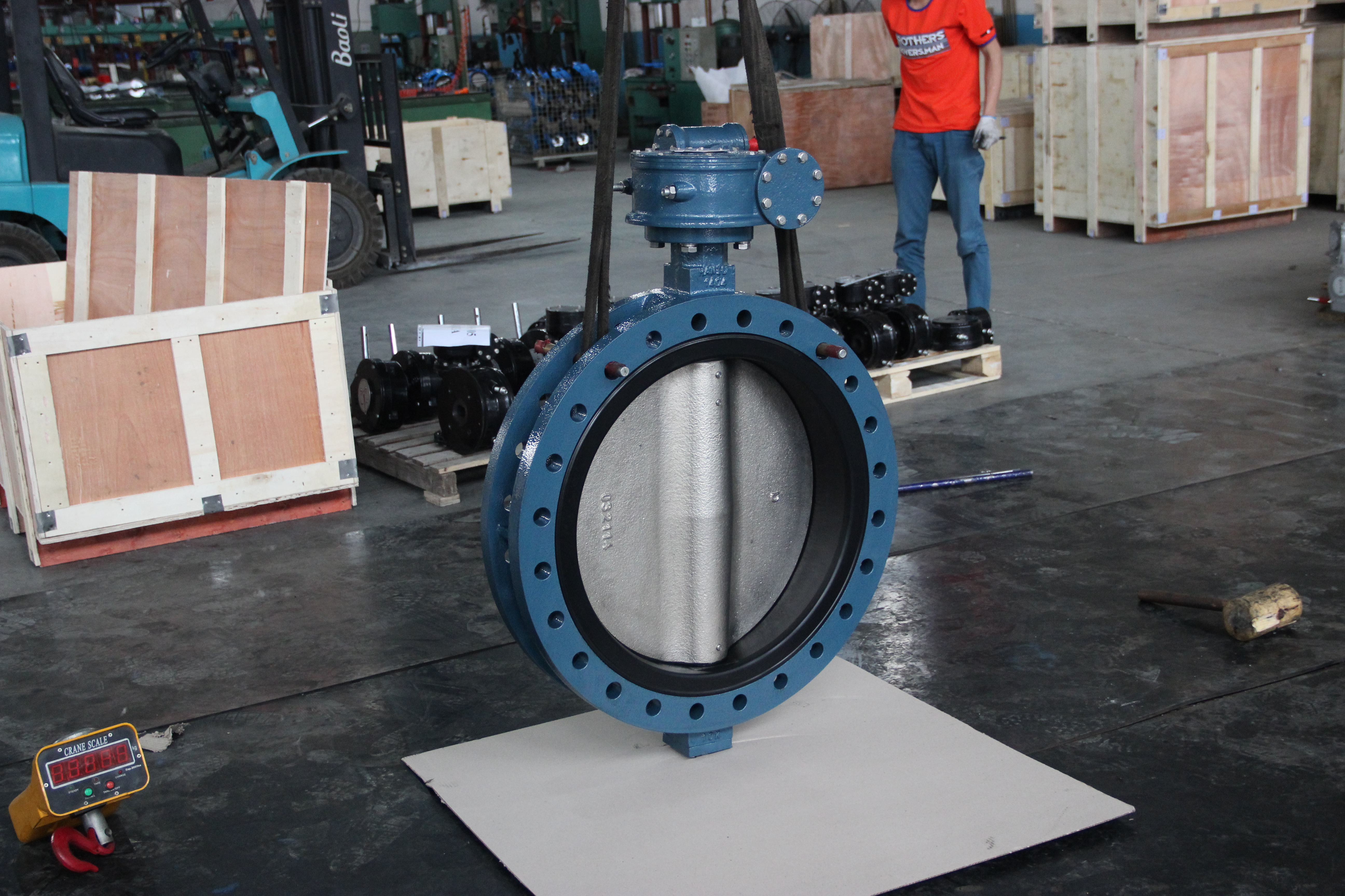 Vannes de papillon en forme U avec AWWA C504 Standard-2 (1)