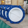Vannes PTFE SIÈGE PTFE PTFE avec équipement de verrouillage