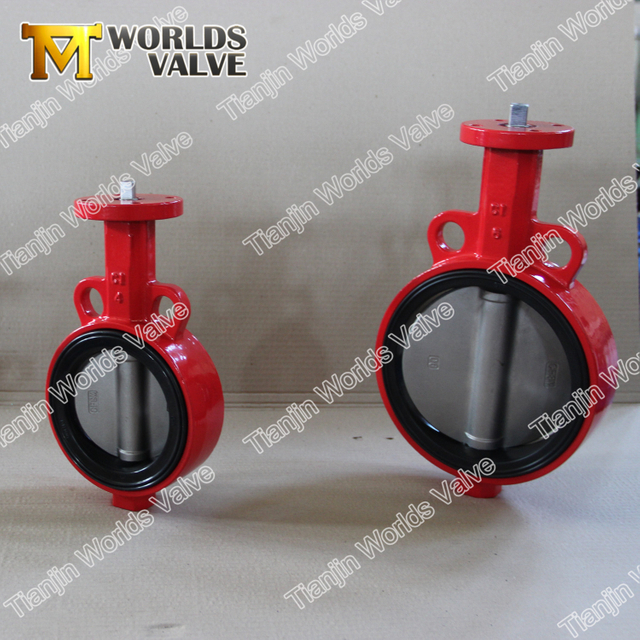 JIS16K JIS20K Tyber Tyer Butterfly avec siège en caoutchouc WRAS