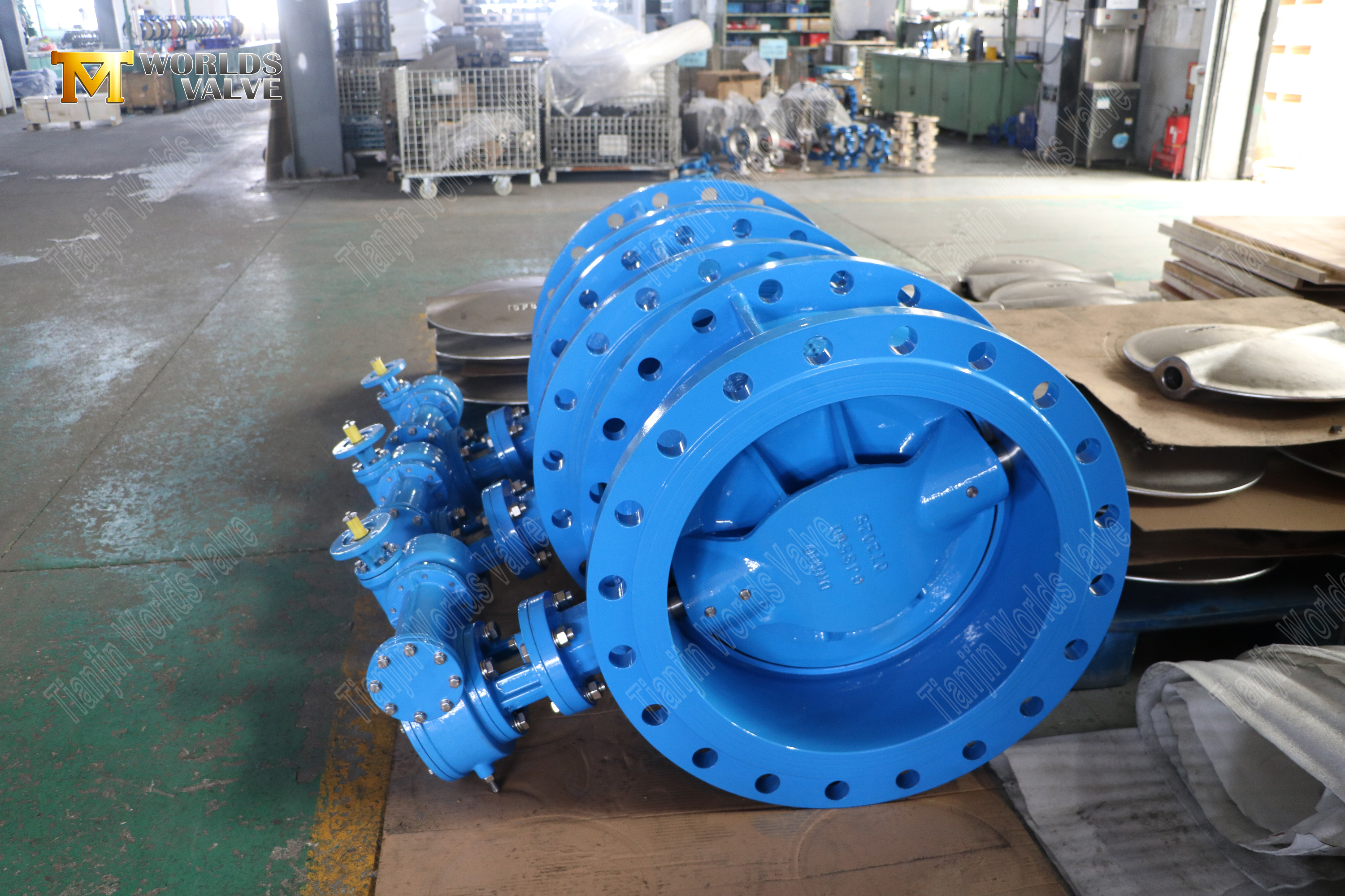 AWWA-C504-DUCTILE-IR-DOUBLE-OFFSET-BUTTERFLY-VALVE - OEM-VALVE-Supplier
