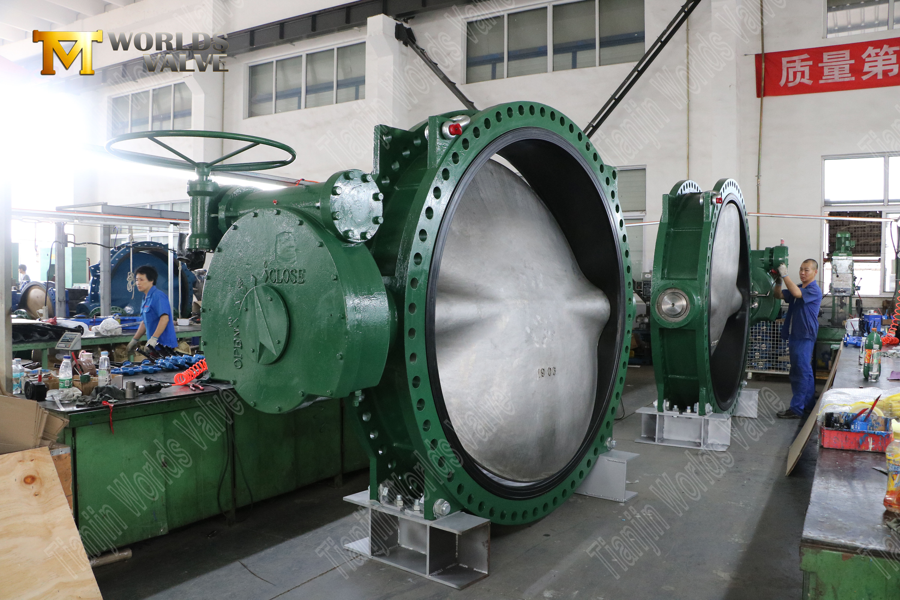 Valve papillon avec norme AWWA C504 - Fabricant de soupape de papillon concentrique-2