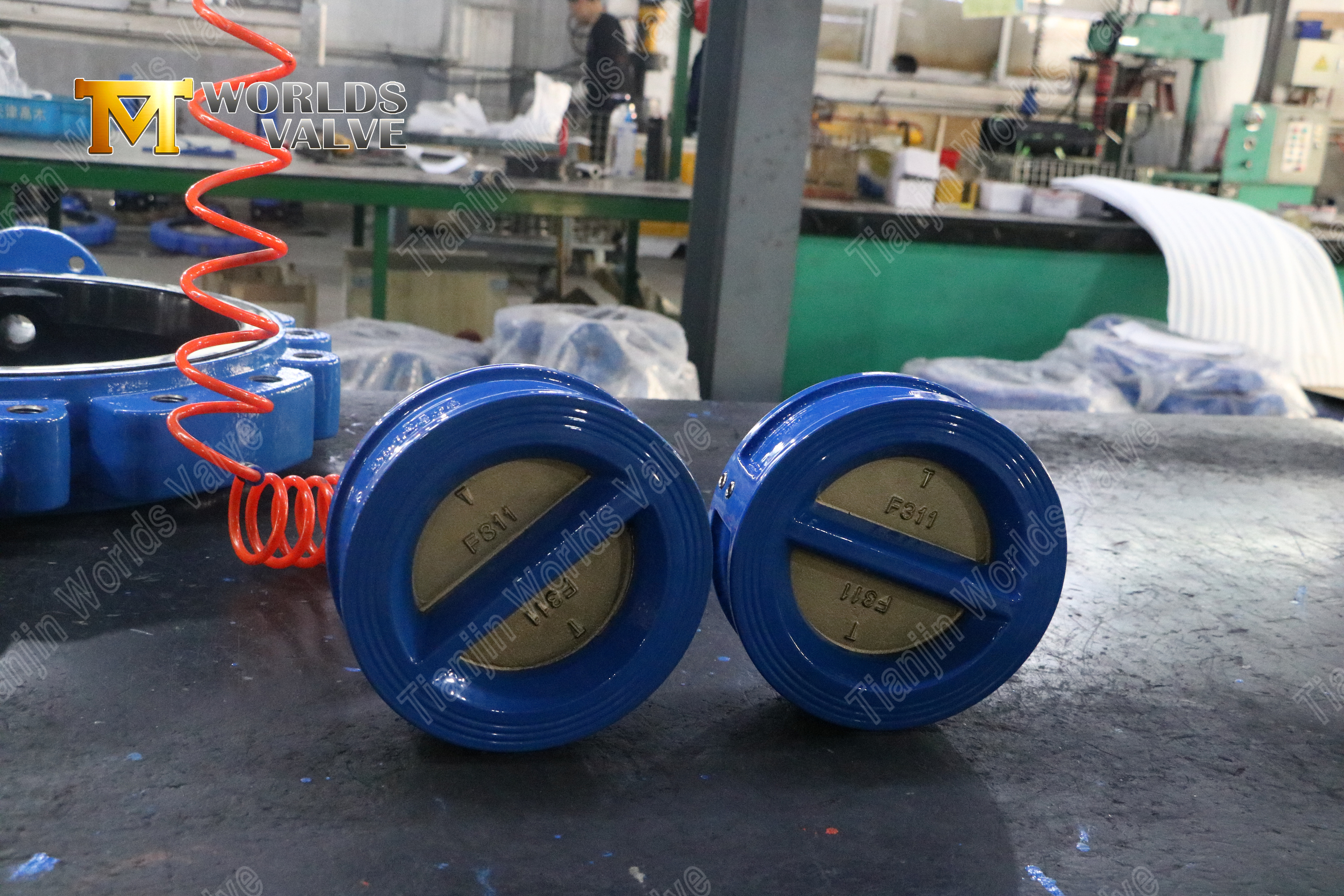 En acier inoxydable &agrave; double disque de type tranche sans rendement