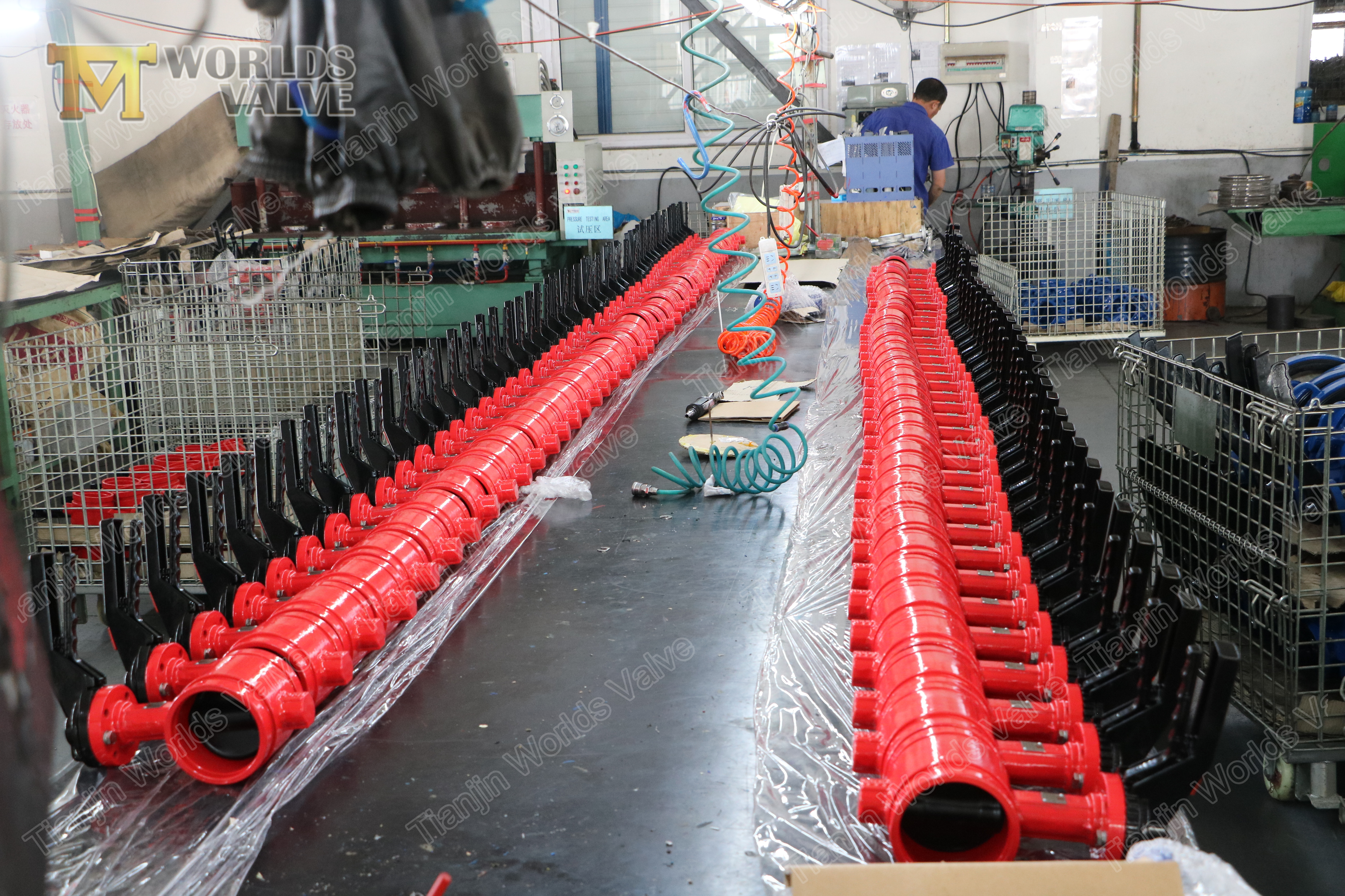 EPDM NBR Viton Buna Disque Disque Rainoute de papillon