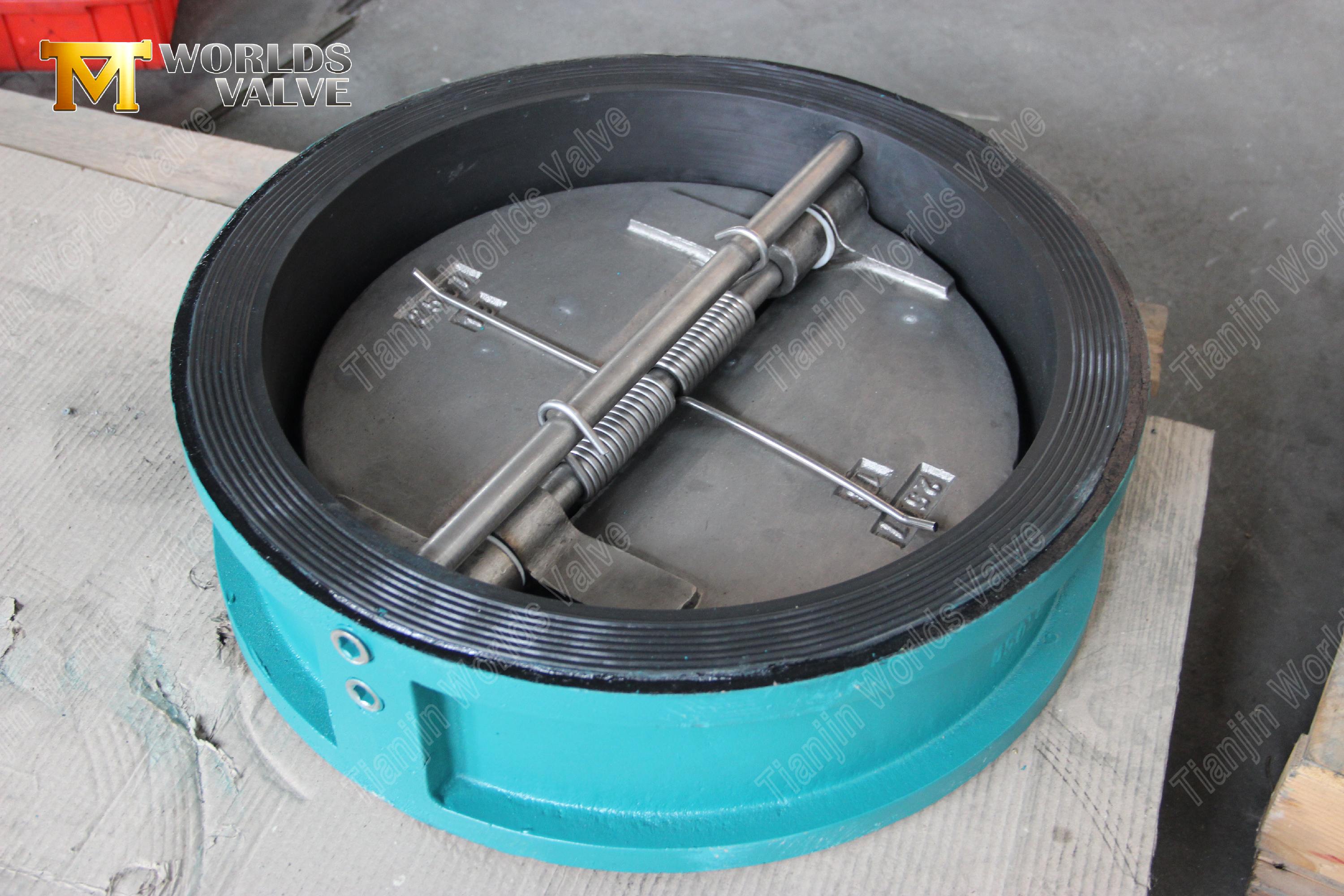 Clapet anti-retour &agrave; double plaque en bronze d'aluminium (6)