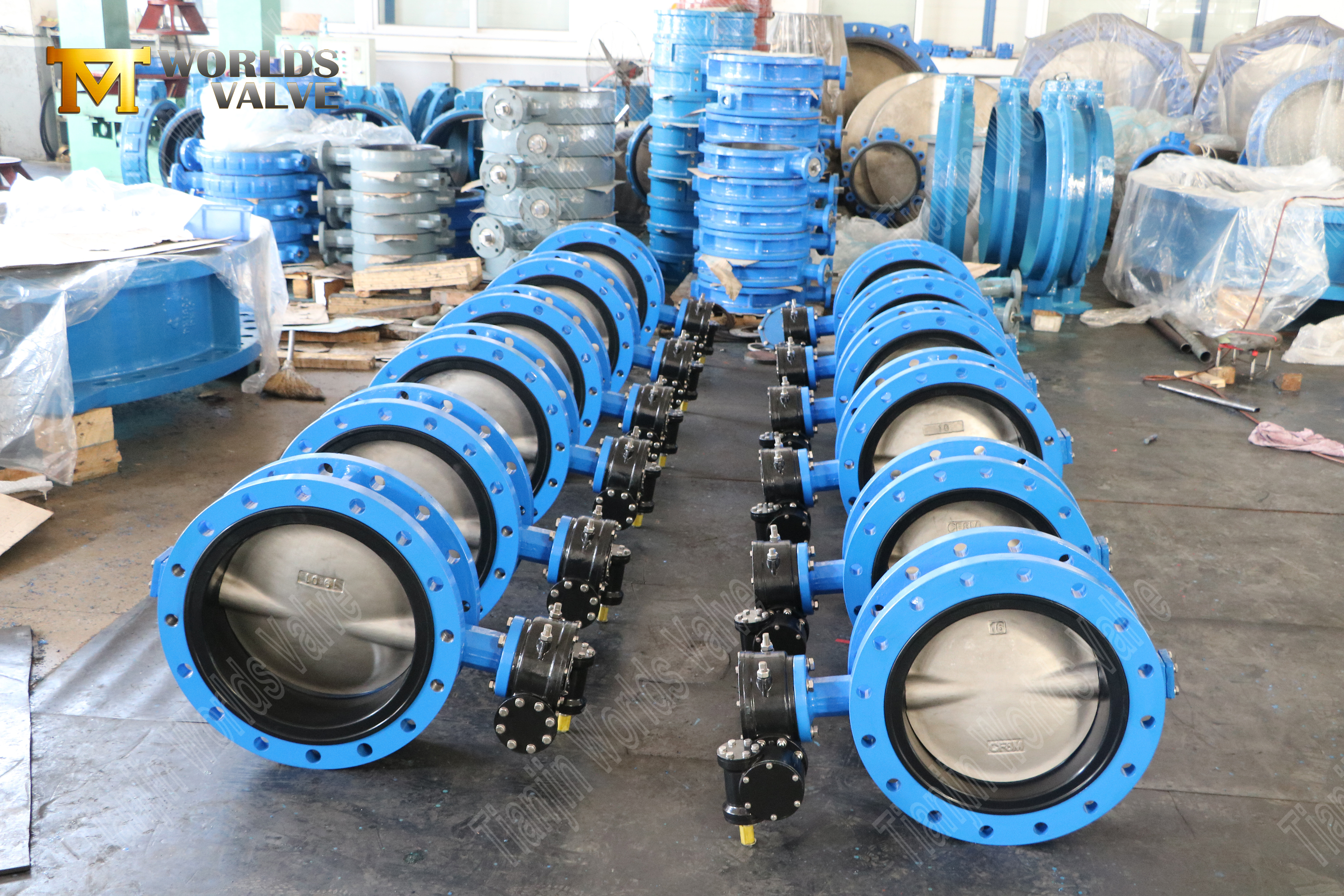 Vanne papillon avec norme AWWA C504 - Fabricant de soupape de papillon concentrique-3