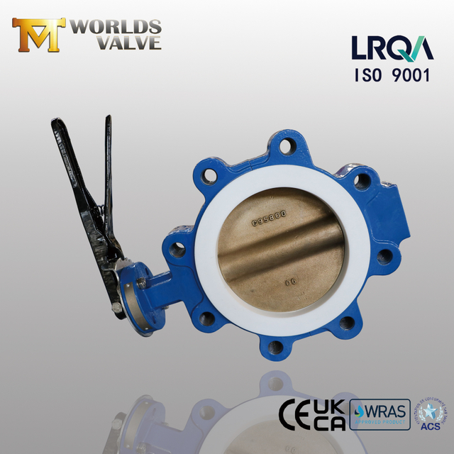 Fabricants de soupapes de papillon - Valve papillon tapissée et tape sur ptfe