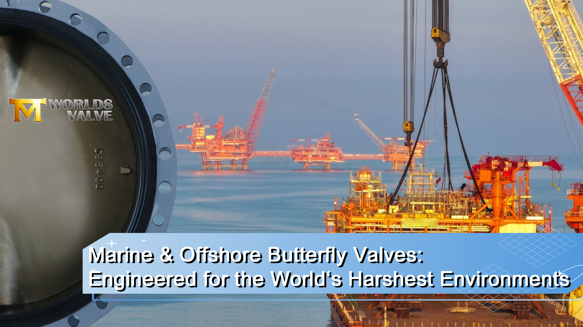 Vannes papillon marines et offshore : conçues pour les environnements les plus difficiles au monde