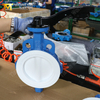 Vanne papillon à plaquettes en PTFE – Disque encapsulé en PTFE, classe 150, fabricant OEM