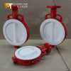 Vanne papillon à plaquettes en PTFE – Disque encapsulé en PTFE, classe 150, fabricant OEM