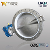 Vanne papillon de type U | Siège en PTFE | Corps CF8 | DN50-DN1200